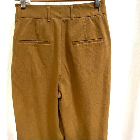 Oak + Fort High Rise Mustard Pants Size 4 - Picture 9 of 15